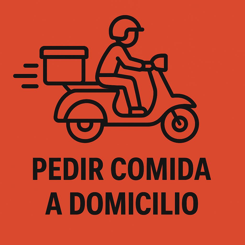 Pedir comida a domicilio